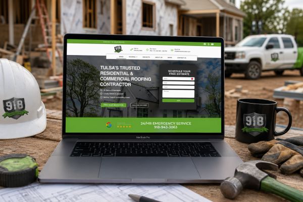 918 Construction - Website Design
